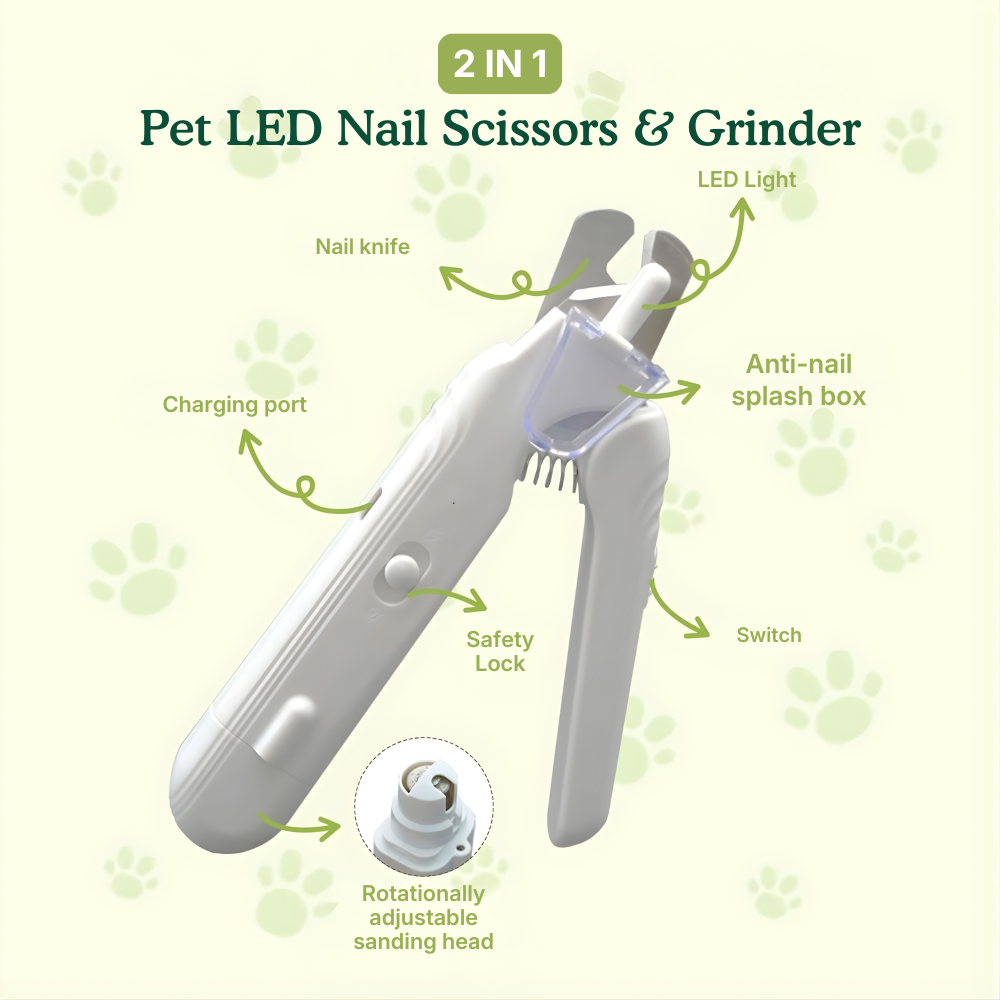 Pet Nail Grinder & Clippers